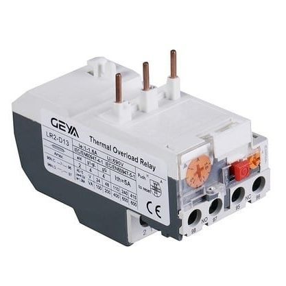 Relé de sobrecarga - LR2-D - Zhejiang Geya Electrical Co., Ltd - térmico / para motor eléctrico / en riel DIN