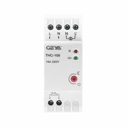 Interruptor horario digital - THC109 - Zhejiang Geya Electrical Co., Ltd - en riel DIN