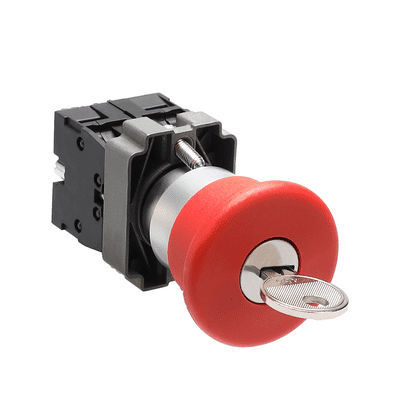 Botón pulsador con cabeza fungiforme - GXB2  - Zhejiang Geya Electrical Co., Ltd - de parada de emergencia / resistente a los golpes / a prueba de calor