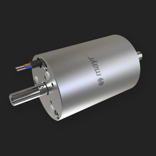 Freno lineal para vástagos de pistón - ROBA&reg;-linearstop E - Chr. Mayr GmbH + Co. KG - de muelle / electromagnético / de emergencia