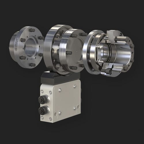 Acoplamiento de eje para transductor de par - ROBA®-DS  - Chr. Mayr GmbH + Co. KG - rígido a la torsión / sin contragolpe / para problemas de alineación
