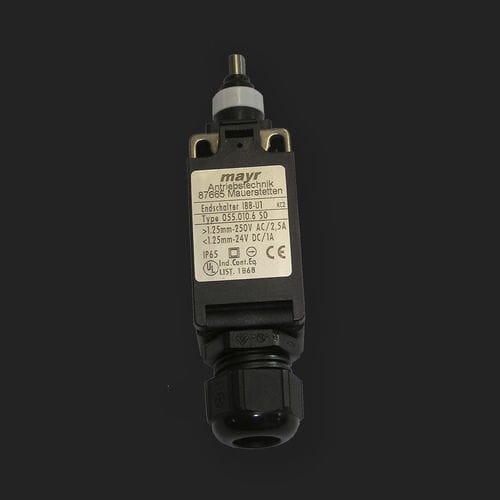 Interruptor de final de carrera mecánico - Chr. Mayr GmbH + Co. KG - con émbolo