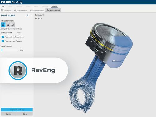 Software de ingeniería - RevEng - FARO Technologies - de CAD / de diseño / de calidad