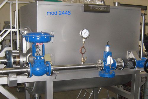 Cocedor industrial de vapor - 2446 - TECNOCEAM - para verdura / con mezclador