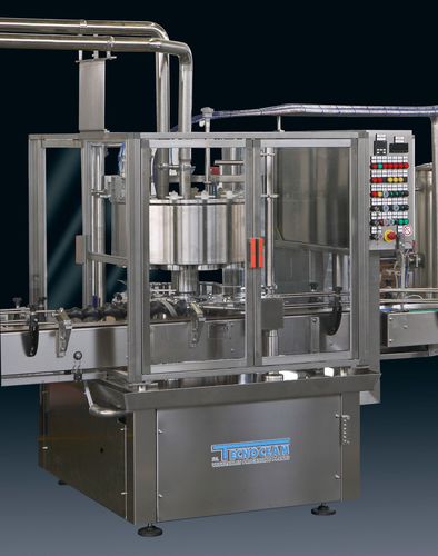 Llenadora de botes - CS-R - TECNOCEAM - para productos alimentarios / para la industria agroalimentaria / rotativa