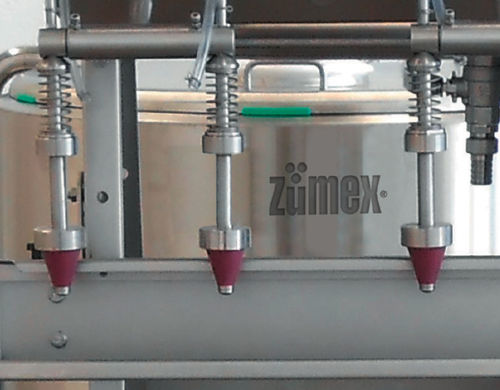 Llenadora manual - Zumex Food Engineering - para botellas de vidrio / para botellas PET / para zumo de frutas