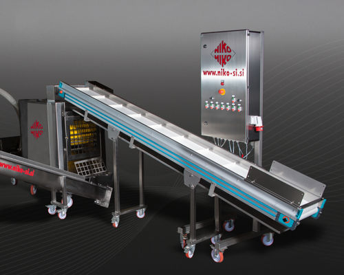 Transportador de cinta de charnela - JT3000, BC2 - SRAML - de transporte / para selección / para fruta