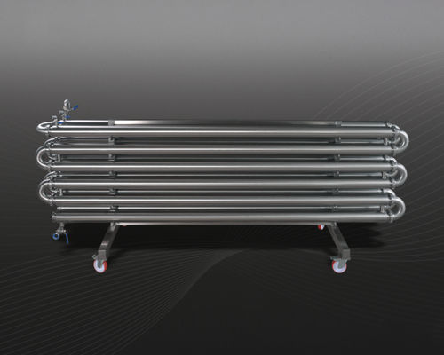 Intercambiador de calor con tubo en espiral - 2HE3000 - SRAML - líquido-líquido