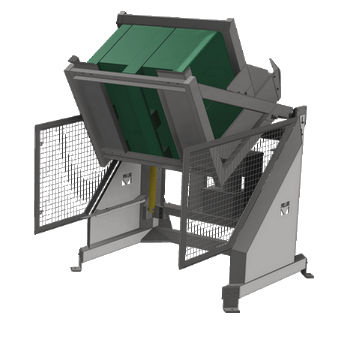 Volteador hidráulico - PT-20A TippMaster - POLLAK SALA - de palés / para la industria agroalimentaria