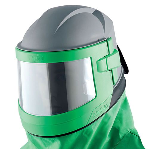 Casco para tareas de arenado - Nova 3® - Elcometer - EN 397 / EN 166 / de polietileno