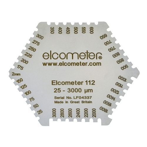 Medidor de espesores peine para película húmeda - B112AL12473-3 - Elcometer - de película húmeda / portátil