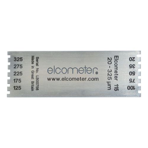 Medidor de espesores peine para película húmeda - 115 series - Elcometer - de película húmeda / estacionario / de precisión
