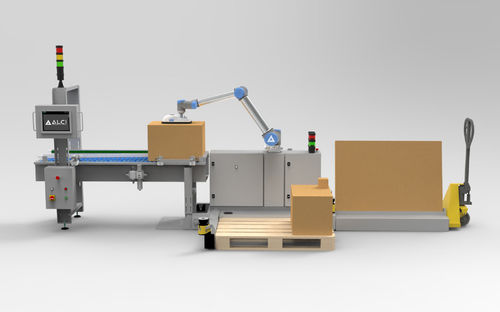 Paletizador robotizado - Alci Group - para cajas / para productos farmacéuticos / para productos cosméticos