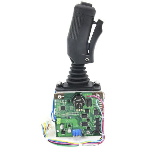 Joystick de un eje - Skyjack 123994 - Haimooo Electronic Controls Co.,ltd - con potenciómetro / con interruptor basculante / con dispositivo de hombre muerto