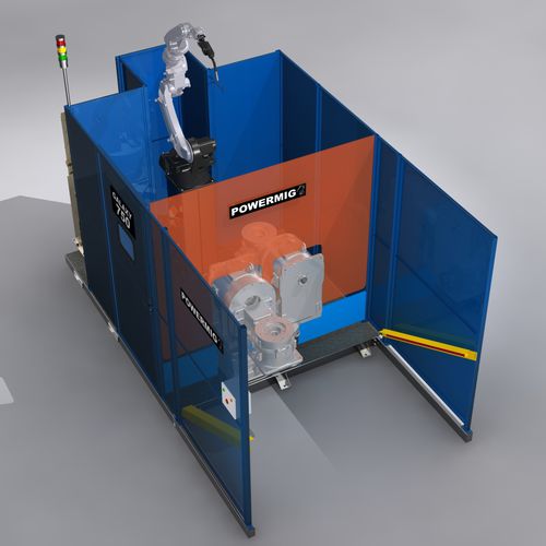 Célula robotizada de soldadura - GALAXY 750 - Powermig - para piezas grandes