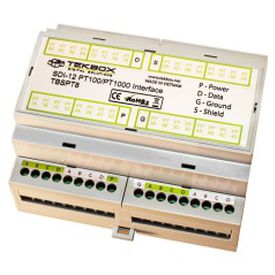 Módulo E/S analógico - TBSPT8 - TEKBOX - 8 canales / para sensor de temperatura / configurable