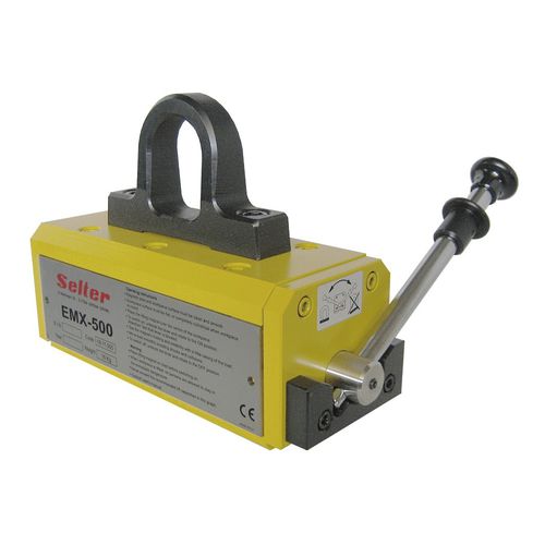 Imán de elevación permanente de conmutación manual - EMX series - SELTER - de manipulación / para carga férrea plana o cilíndrica