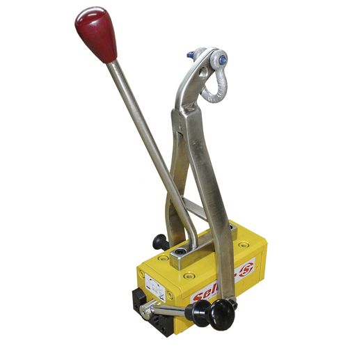 Imán de elevación permanente de conmutación manual - EMX-SR series  - SELTER - de manipulación / para carga férrea plana o cilíndrica