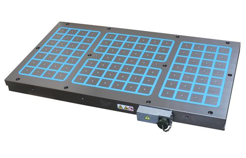 Placa magnética electropermanente - Quadri-Pol series - SELTER - rectangular / para fresado