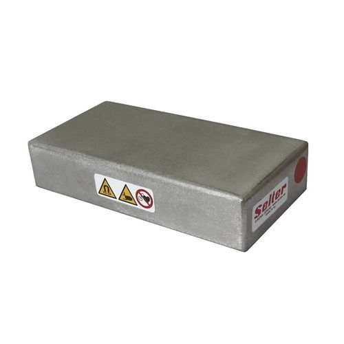 Placa magnética para la clasificación de metales - 20.34 series - SELTER - rectangular / de acero