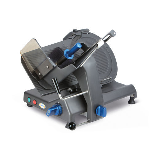 Cortadora de carne - UNI 350 BLACK - ABM company S.r.l. - de hortalizas / manual / con hoja circular
