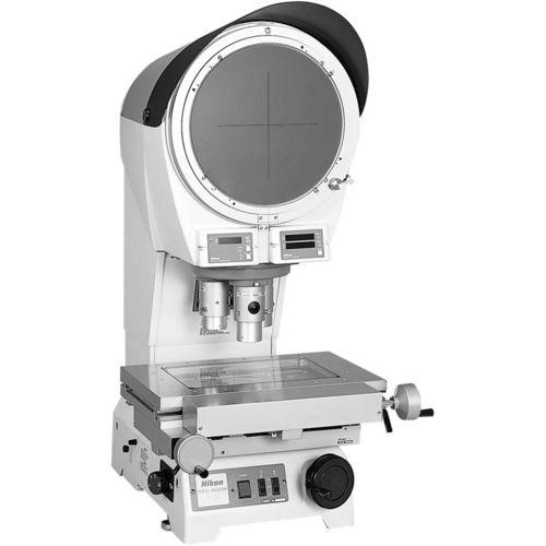 Proyector de perfiles con torreta giratoria - V-12B - Nikon Metrology - con pantalla grande / de alta precisión / vertical