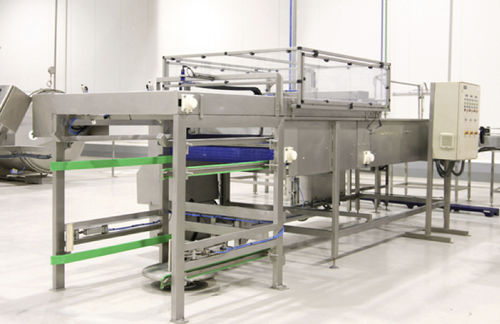 Despaletizador para la industria alimentaria y de la bebida - Gaictech - de latas de conservas / enteramente automático