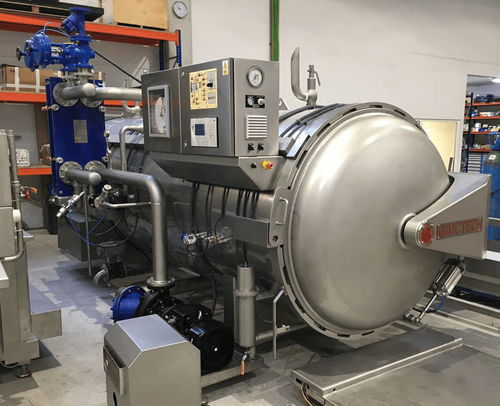 Autoclave de proceso - Gaictech - horizontal / para la industria agroalimentaria