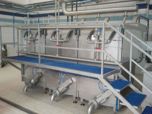 Cocedor industrial de ebullición - Gaictech - para pescado / de acero inoxidable