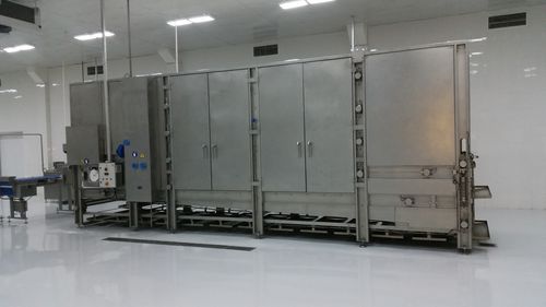 Cocedor industrial de vapor - Gaictech - para pescado / para sardinas / automático