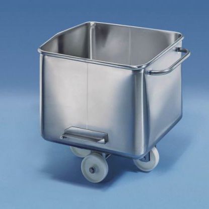 Carro de carga - 300000074 series - AGK Kronawitter - de acero inoxidable / con ruedas giratorias
