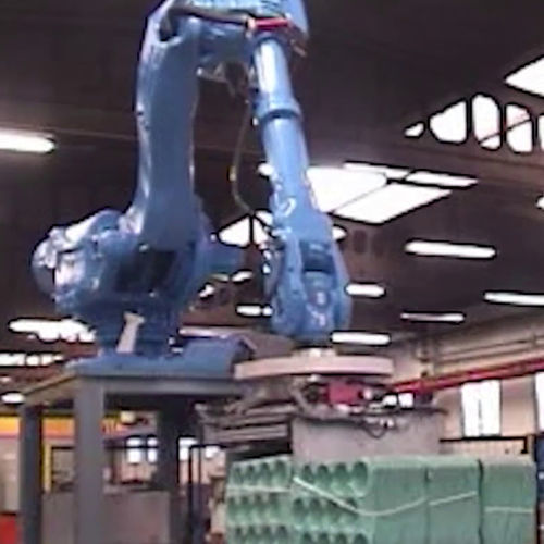 Paletizador de papel - Sinterpack - robotizado / automático / para la industria del embalaje