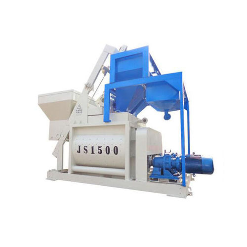 Hormigonera estacionaria - JS1500 - Henan YCZG Machinery Manufacture Co.Ltd - autónoma / automática / horizontal