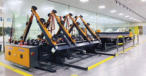 Línea de corte para vidrio - SKCL series - SANKEN glass machine - CNC / con software de optimización / automática