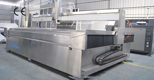 Máquina de corte con chorro de agua - SKWJ series - SANKEN glass machine - para acero inoxidable / para aluminio / para hierro