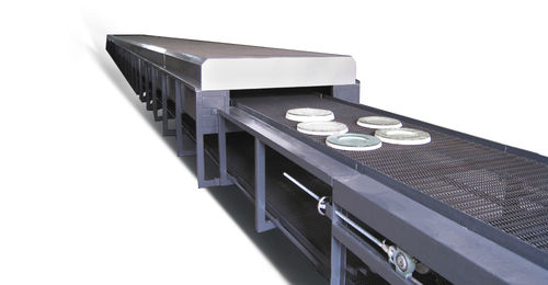 Horno de cinta transportadora - SKF series - SANKEN glass machine - continuo / para el trabajo del vidrio