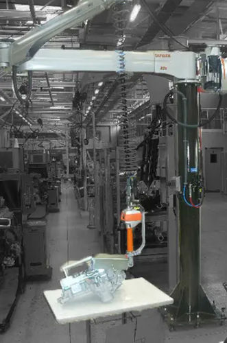 Brazo manipulador eléctrico - Yaplex Ltd - servoaccionado / con sistema de apriete / para componentes mecánicos