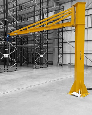 Grúa pluma de pared - Yaplex Ltd - 270° / 360° / 300°