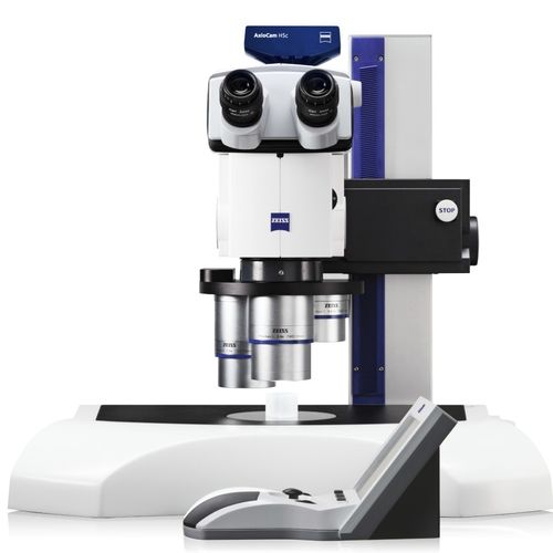 Estereomicroscopio óptico - ZEISS SteREO Discovery V20 - ZEISS Métrologie et Microscopie Industrielle - de inspección / con pantalla táctil / con zoom