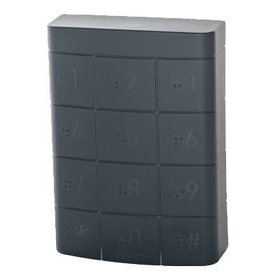 Teclado numérico 12 teclas - AT2PG34-200 - Barantech - empotrable / piezo / de policarbonato