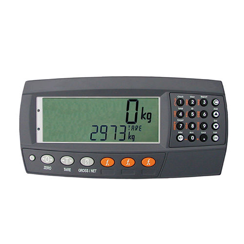 Indicador de pesaje digital - R420 - Griptech GmbH - visualizador LCD / empotrable / robusto