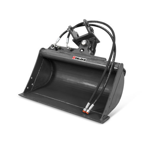 Cuchara para la limpieza de cunetas - M100B600TILT - DELEKS - para excavadora / reclinable