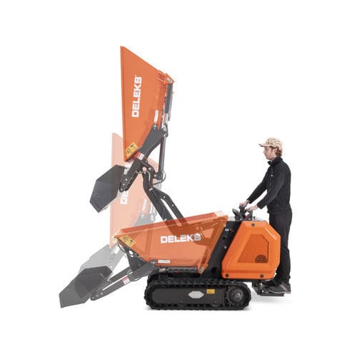 Excavadora intermedia - M8000 - DELEKS - con orugas / diésel / eléctrica