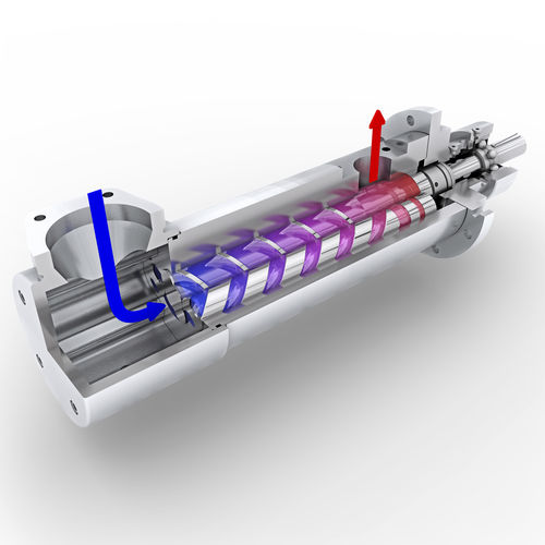 Bomba de 3 tornillos - L3MF/MG - Leistritz Pumpen GmbH - para aceite de lubricación / para fuel / para gasóleo