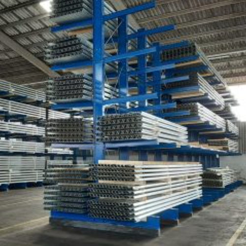 Sistema de estanterías para depósito de almacenamiento - Relatech - cantilever / ajustable / doble cara