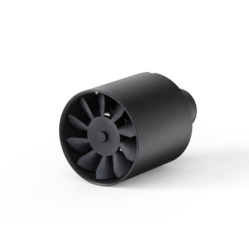 Ventilador axial - D341P-024KM-4 - Micronel - 24 Vcc / con motor sin escobillas / industrial