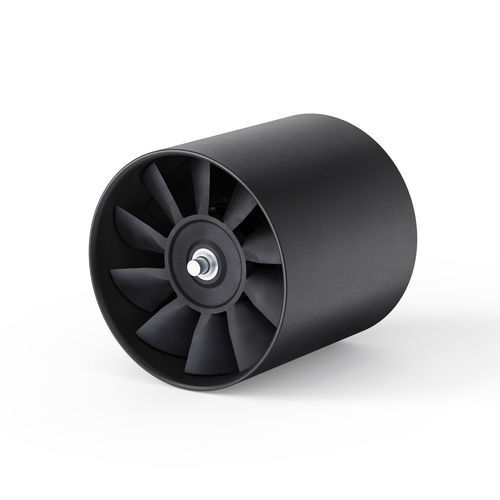 Ventilador axial - D601P-024KM-4 - Micronel - 24 Vcc / con motor sin escobillas / industrial