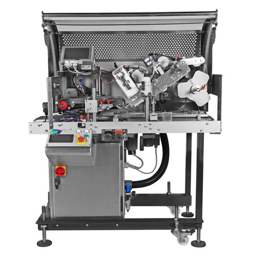Máquina de etiquetado automática - Arca Labeling Marking - wraparound / para la industria alimentaria / compacta