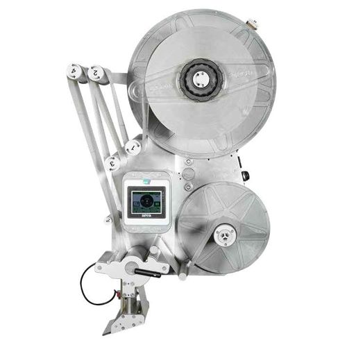 Aplicador de etiquetas automático - Flash 4.0 - Arca Labeling Marking - para etiquetas autoadhesivas / de alta velocidad / compacto