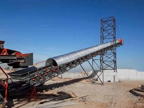Transportador de banda - BOR series - Boratas Machinery - de transporte / de descarga / de alimentación